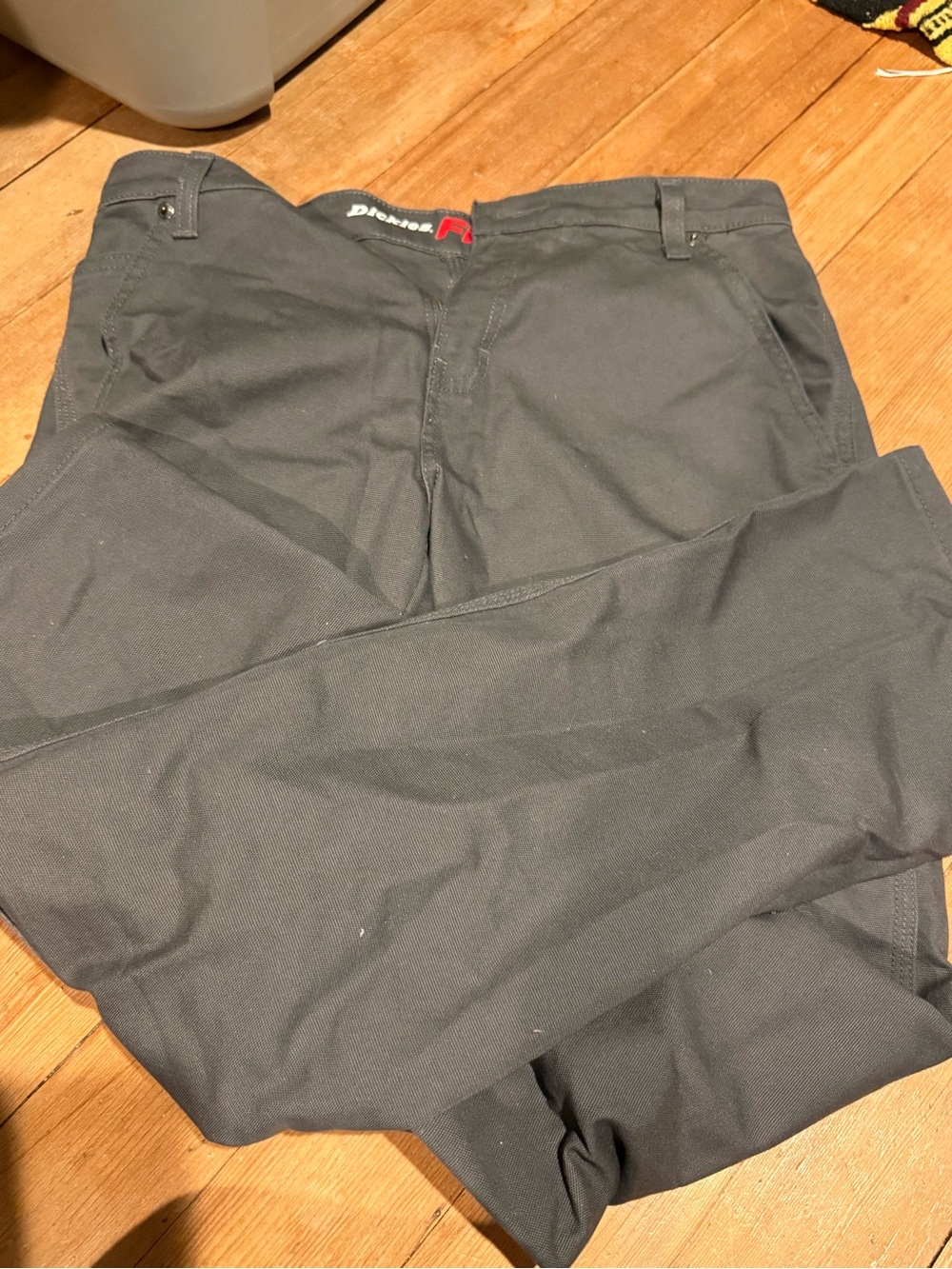 Dickies Black Work Pants - Classic Straight Fit